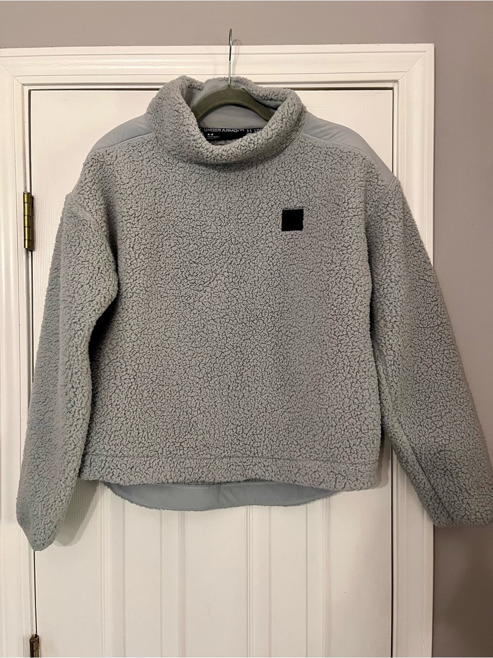 Under Armour Light Gray Sherpa Ski Jacket